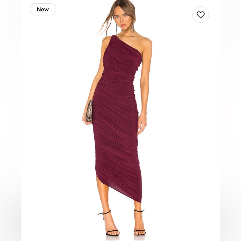 Diana Gown in Plum Norma Kamali